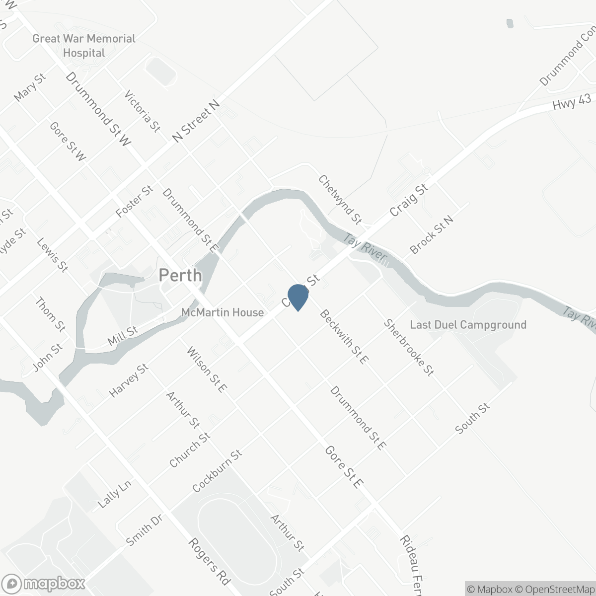 36 CRAIG STREET, Perth, Ontario K7H 1Y2